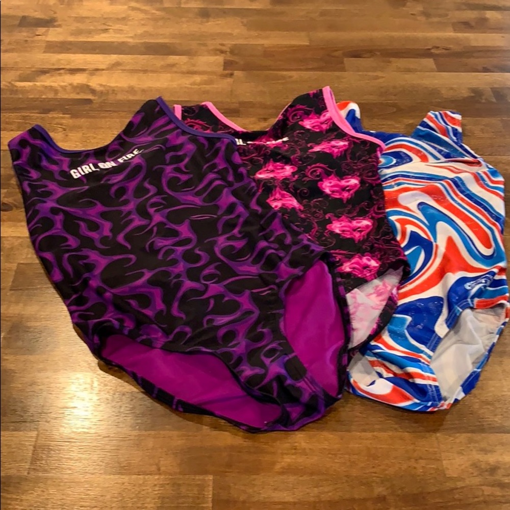 Gymnastics leotard bundle